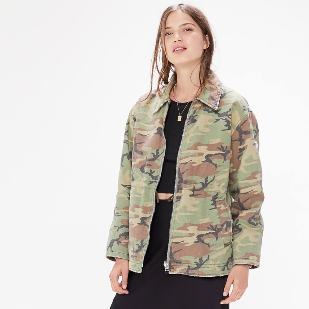 BDG Urban Outfitters camo jacket